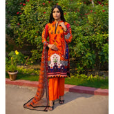 Malai Unstitched 3Pcs Suit V2 - 8