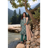 Bin Hameed Zara Lawn Printed Embroidered 3Pcs Suit - CK-08