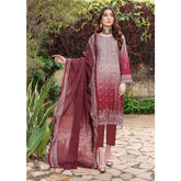Schick Satrangi Luxury Embroidered Unstitched 3Pcs Suit - 7