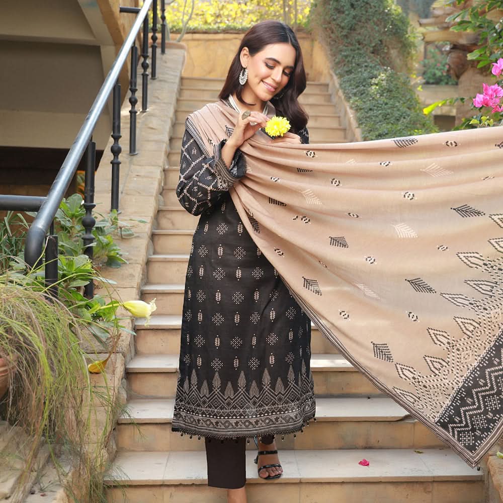 Schick Dr Print Lawn Unstitched 3Pcs Suit - 6