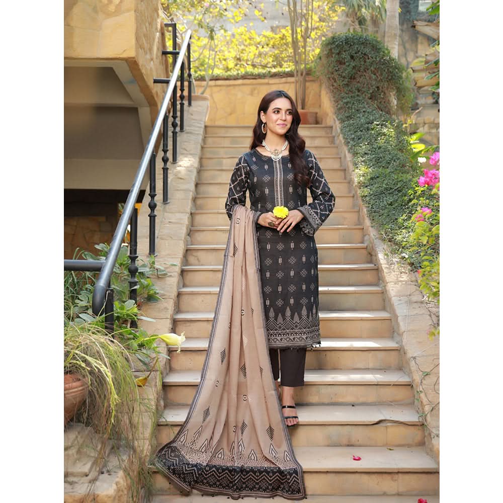 Schick Dr Print Lawn Unstitched 3Pcs Suit - 6