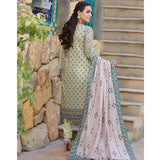 Schick Dr Print Lawn Unstitched 3Pcs Suit - 3