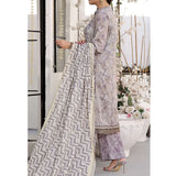 Vs Signature Printed Lawn Unstitched Suit 3Pcs - 343