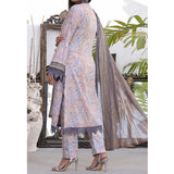 Vs Signature Printed Lawn Unstitched Suit 3Pcs - 348