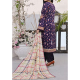 Vs Signature Printed Lawn Unstitched Suit 3Pcs - 342