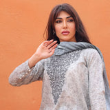 Rashid Samar Printed Embroidered Lawn Unstitched 3Pcs Suit - 8160