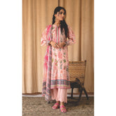 Rashid Chandni Printed Embroidered Lawn Unstitched 3Pcs Suit - 8038
