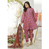 Bin Hameed Shalizeh Lawn Printed CO-Ords Unstitched 3Pcs Suit - 5