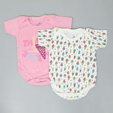 Eminent Newborn Girls Half Sleeves Suit 2Pcs
