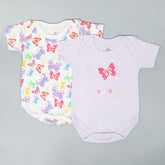 Eminent Newborn Girls Half Sleeves Suit 2Pcs