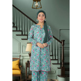 Eminent Women's Digital Printed Unstitched 2Pcs Co-Ord Set - P12