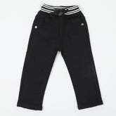 Boys Next Rib Pant - Black