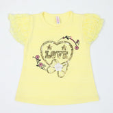 Girls Western Top - Yellow