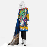 Panjnad Pehnawa Printed Lawn Unstitched 3Pcs Suit - 1148