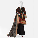 Panjnad Pehnawa Printed Lawn Unstitched 3Pcs Suit - 1123