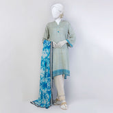 Panjnad Pehnawa Printed Lawn Unstitched 3Pcs Suit - 1165