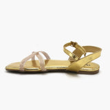 Girls Sandal - Golden
