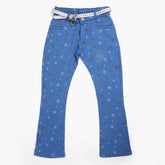 Girls Denim Pant - Blue