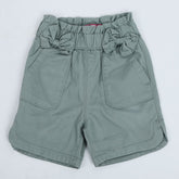 Eminent Girls Short - Olive Green