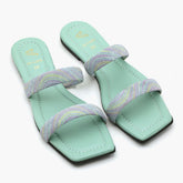 Women's Slipper - Green