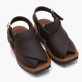 Boys Peshawari Sandal - Brown