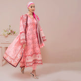 Eminent Women's Lawn Digital Printed Embroidered Unstitched 3Pcs Suit