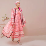 Eminent Women's Lawn Digital Printed Embroidered Unstitched 3Pcs Suit