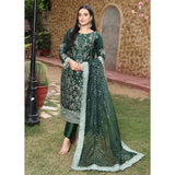 Schick Shehnai Embroidered Unstitched 3pcs Suit - 4