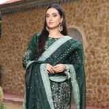 Schick Shehnai Embroidered Unstitched 3pcs Suit - 4