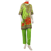Women's Wash & Wear Unstitched 3pcs Suit - A5