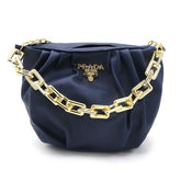 Women's Shoulder Bag - Navy Blue