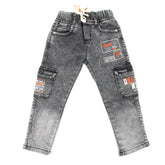 Boys Denim Pant - Grey