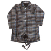 Girls Woven Top - Brown
