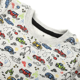 Eminent Newborn Boys Full Sleeves Sweatshirt - Oatmeal