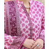 VS-AYESHA ALISHBA Cambric Printed Unstitched 3pcs Suit - 192