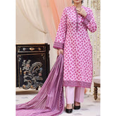 VS-AYESHA ALISHBA Cambric Printed Unstitched 3pcs Suit - 192