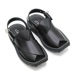 Boys Peshawari Sandal - Black