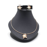 Women's Locket Set - Golden