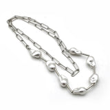 Women's Fancy Mala Set - Silver