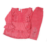 Girls Full Sleeves Pajama Suit