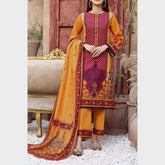 VS-AYESHA ALISHBA Cambric Printed Unstitched 3pcs Suit - 231