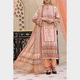 VS-AYESHA ALISHBA Cambric Printed Unstitched 3pcs Suit - 222