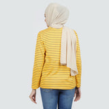 Women's Full Sleeves Top - Yellow