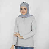 Eminent Women's Full Sleeves T-Shirt - Grey