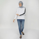 Eminent Women's Full Sleeves T-Shirt - White