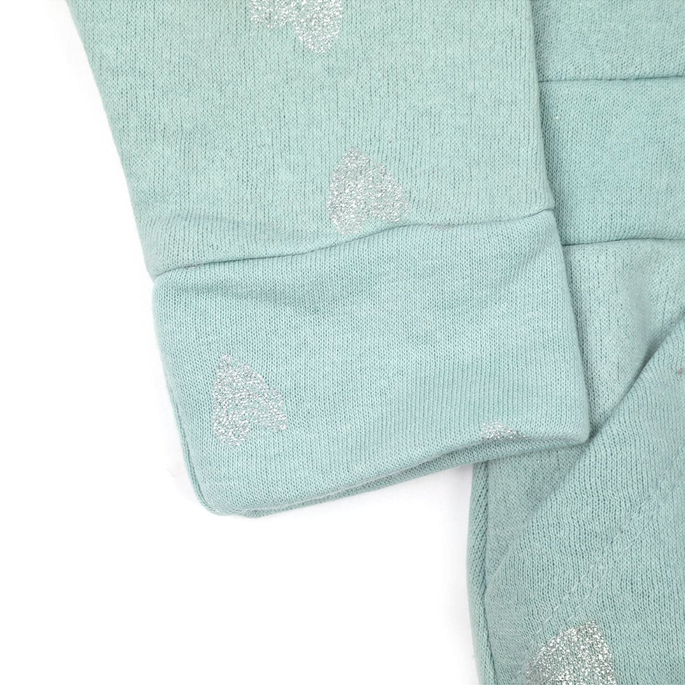Eminent Girls Full Sleeves Sweatshirt - Green
