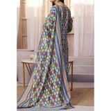 VS-AIZA & MOMINA Cambric Embroidered Unstitched 3pcs Suit - 65