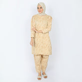 Eminent Women's Stitched 02pcs Suit - Beige