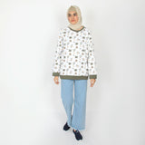 Women's Full Sleeves Sweat Shirt - Olive