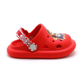 Girls Clogs Sandal - Red